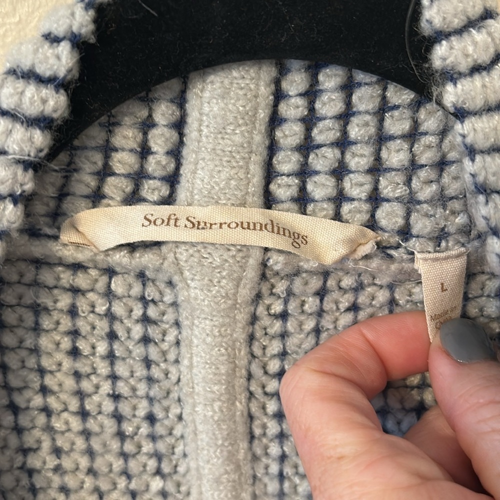 Soft Surroundings Caressa Open Front Cardigan - image 2